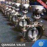 Metal Seat Double Flange Triple Eccentric Water Seal Butterfly Valve thumbnail-4