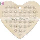 2017 New Product Wooden Cross-stitch Key Chain for DIY thumbnail-2