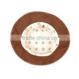 Lady Girl Wide Large Brim Summer Beach Sun Straw Canvas Hat Visor Cap thumbnail-5