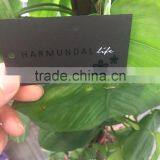 2017 China Hot Sale High Quality Black Cardboard Paper Jeans Hang Tags thumbnail-4