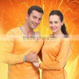 Custom Hot Sale New Couples Thermal Underwear Women Men Winter Thickening Low Round Collar Long Johns Top+pant Sey Soft Underwea thumbnail-4