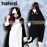 Flannel Fleece Cat Funny Carnival Costume Adult Couple Animal Onesie Wholesale thumbnail-1