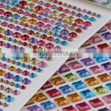 Various Color Acrylic Sticker,crystal Sticker,acrylic Stone Sticker thumbnail-1