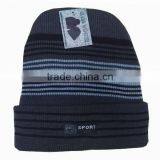 Hot Selling High Quality Fleece Knitting Beanie Hat thumbnail-2