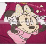 2014 New Summer Girls Clothing Suits Kids Fashion Minnie t Shirts+jeans Skirts 2pcs Outfits Baby Girls Suits thumbnail-5