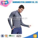 Wholesale Cationic Polyester Shirts Cationic Half Zip Shirt for Men thumbnail-1