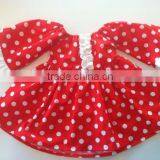 Kids Clothes Wholesale Polka Dot Outfit for Baby Winter Wear Children Christmas Gifts thumbnail-3
