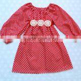 Wholesale Girls Chevron Dress Toddler Girl Dresses Simple Dress For Kids thumbnail-6
