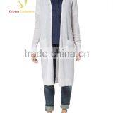 White Long Womens Cardigan in China thumbnail-1