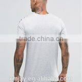 2016 Men t Shirt Made in China Cut Out Short Sleeve thumbnail-3