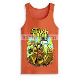 Bulk Manufacturer Hot Sale Fashion Design Mens Stringer 100 Cotton Tank Top thumbnail-2