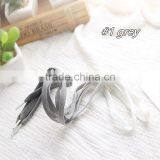 52" Grey Tie Dry Laces~Gradient Rainbow Color Shoelaces~100% Polyester Printing Laces For Sneakers~Retail Packaging thumbnail-1