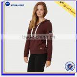 Costume Women Sweatshirt and Custom Sleeveless Hoodie Plain Girls Hoodies thumbnail-1