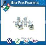 Made in Taiwan Slotted Drive Stainless Steel Zinc Finish Flat Head Undercut Standard Machine Screw thumbnail-6
