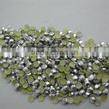 Silver 6mm China Quality Aluminum Rhinestud Hot Fix Octagon thumbnail-1