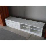 Supply White Wooden TV Cabinet thumbnail-1