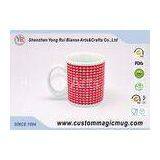 Full Red Heart Heat Sensitive Color Changing Mugs 11oz I LOVE YOU