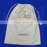 Eco-friendly Folding Cotton Hotel Laundry Bag