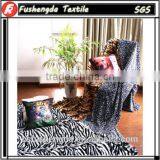 Printed Faux Fur Animal Skin Designs for Hometextile/toys