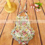 Floral Girl Boutique Clothes Newborn Baby Clothes Rompers Newest Printed Baby Romper thumbnail-5