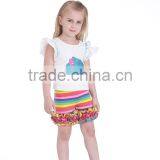 Wholesale Blank Baby Clothes Toddler Summer Pants Girls Icing Ruffle Shorts thumbnail-1