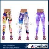 90% Polyester 10% Spandex Wholesale White Yoga Pants Indian Manufacturers thumbnail-6