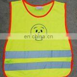 Kids high reflective mesh cute safety vests