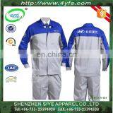 Hot Selling Navy Blue Color Labor Uniform / Workwear Uniforms Industrial Uniform of 100% Cotton/CVC/TC thumbnail-1