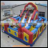 Cheap Price Inflatable Adult Bouncy Castle ,inflatable Combo With Slide for Sale thumbnail-1