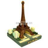 resin eiffel tower statue for home decoration