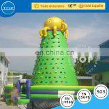 Big octopus inflatable sports games climbing rock climbing equipment for sale