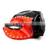Sexy Shiny Bondage Mask Studded Mask Half Head Hood Sexy Adult Novelty Product thumbnail-4