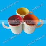 inner color sublimation mug can priting picture ceramic coating mug