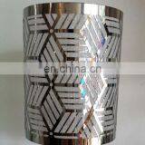 Etching stainless steel lampshade wire frame for wall lamp and chandelier