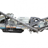 Tracked Mobile Crusher Crawler Mobile Crusher Industrial Mobile Crushing Equipment China thumbnail-3
