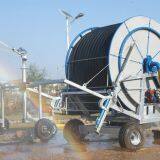 Agricultural Mobile Hose Reel Irrigation Sprinkler System Tractor Operated for Sale thumbnail-5