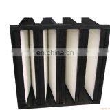 HEPA Aluminum Frame Synthetic Fiber V Type Air Filter