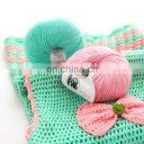 Wuge Soft and Warm Medium Weight Colorful Cotton Yarn 100% for Wholesale thumbnail-5