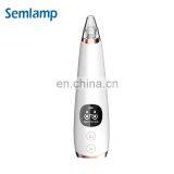 LED Display Blackhead Pore Removal Vacuum, Blackhead Suction Tool, Rechargeable Comedo Whitehead Extractor Device thumbnail-3