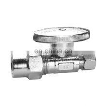 Hot Sell Two-way Chrome Plated NSF CUPC Angle Valve thumbnail-1