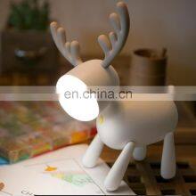 2021 Amazon USB Rechargeable Cute Deer Image 2 Modes Brightness LED Gift Night Light thumbnail-2