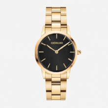 Stainless Steel Fashion Women Ultrathin Watches Man Quartz Watch thumbnail-3