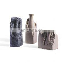 Hand Made Ceramic Wabi Sabi Nordic Flower Shabby Chic Vase thumbnail-2