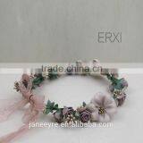 Wholesale Hair Wedding Bridal Deisign Flower Wreath Garland Set Hair Accessaries thumbnail-2