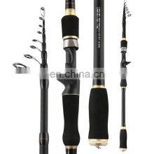 High Carbon Fiber Baitcasting Fishing Rod 1.8m-3.6m Spinning /Casting Telescopiclure Rod Wholesale