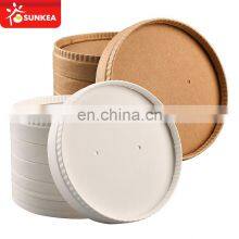 Kraft Paper Soup Cup Paper Lid thumbnail-5