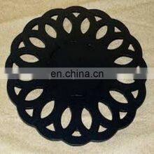 Black Antique Rounded Fancy Trivets