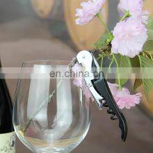 Sale Wedding Favors Design Gadget New 2022 Corkscrew Beer Engraved Wing Black Wine Opener Bottle thumbnail-2