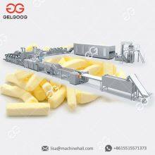 Automatic Potato French Fries Machine Production Line Frozen French Fries Production Machine Kettle Chip Machine