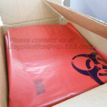 Biohazard Treatment Bags, Sterilized Bags, Disposal Bags, Waste Sacks, Hazardous Waste Bag With Ties thumbnail-3